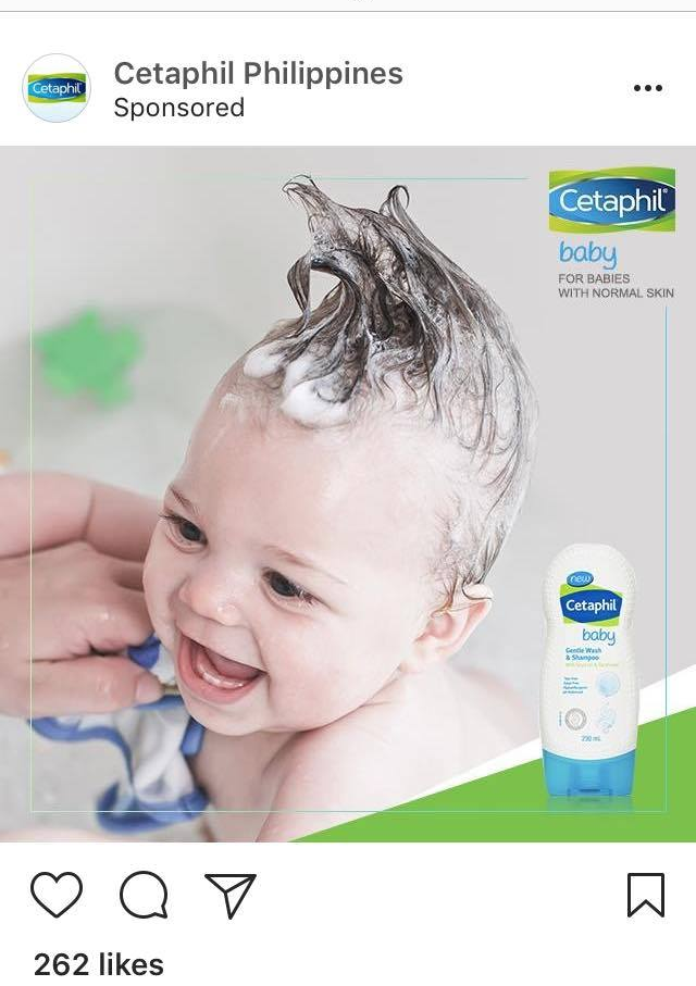 cetaphil instagram ad
