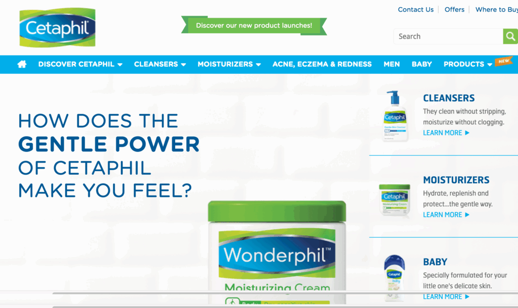 cetaphil website