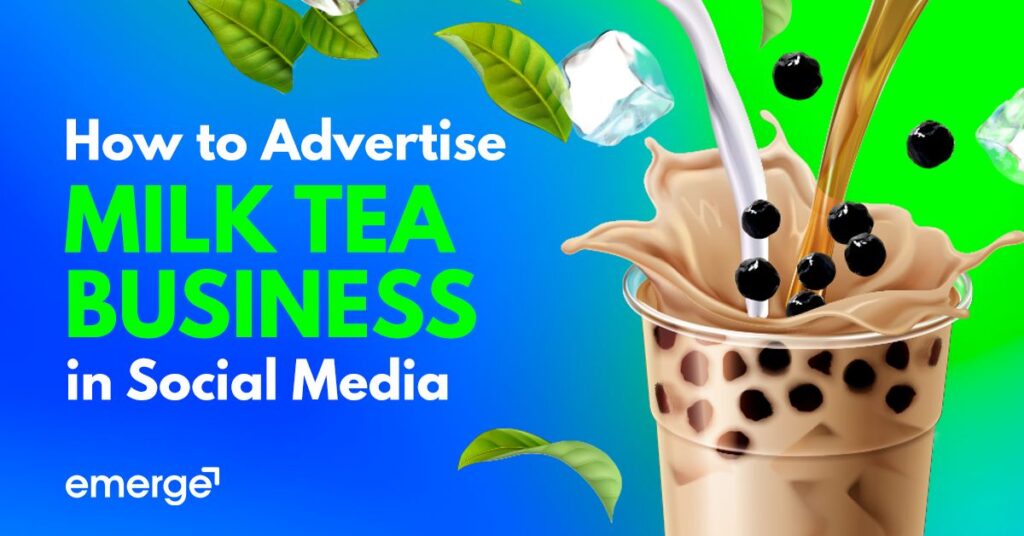 Milk Tea Advertisement | How to Advertise Milk Tea in Social Media