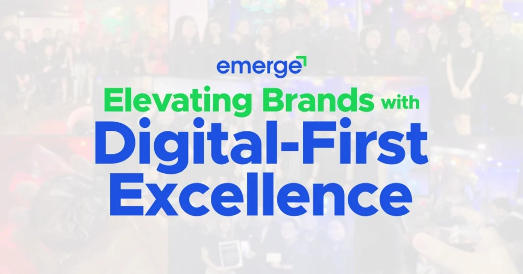 Emerge, Soaring Towards Digital-First Excellence with a New Tagline